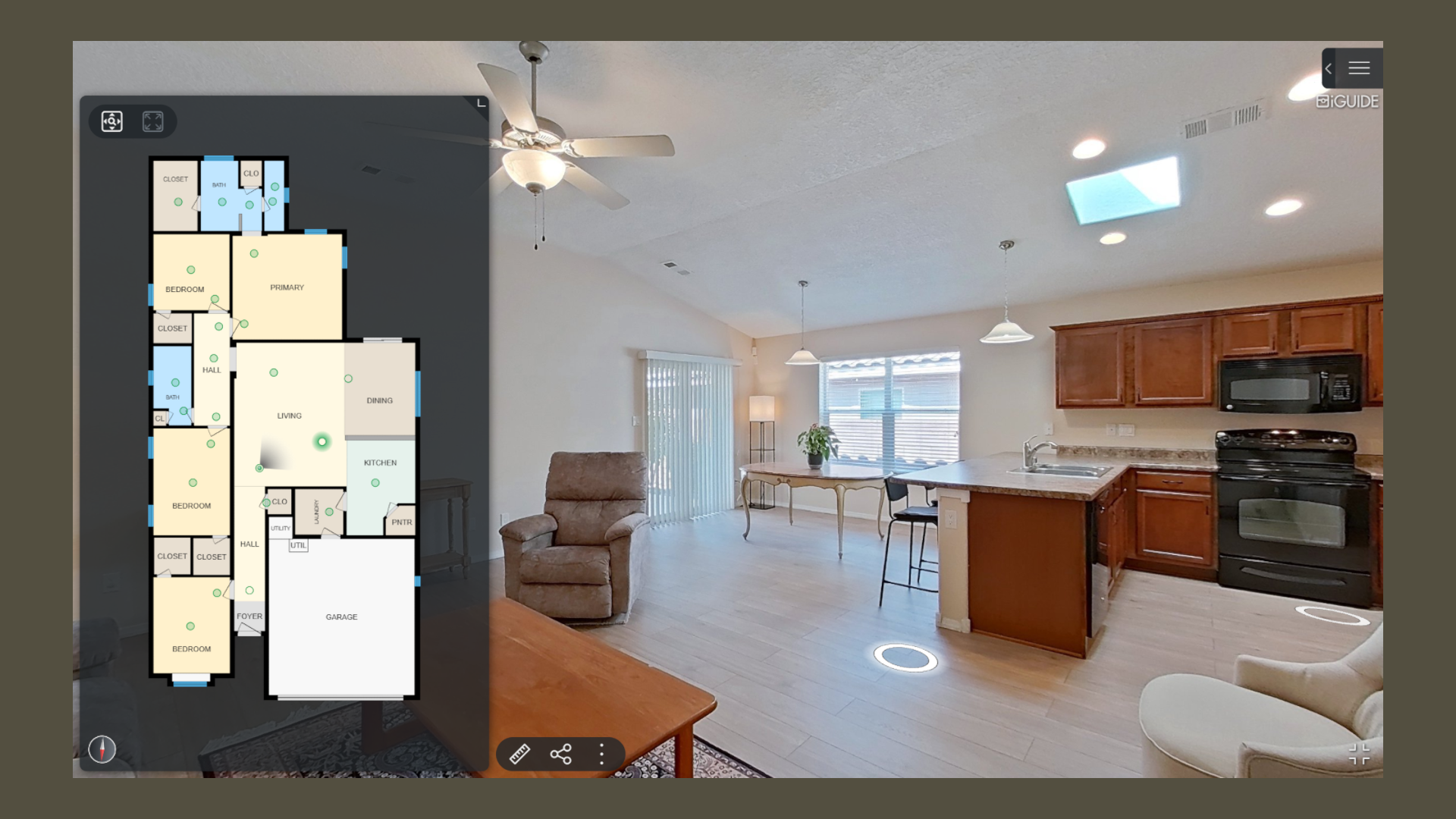 3D Walkthrough + Floorplan
